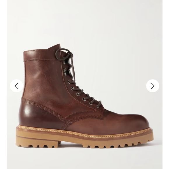 Brand new Brunello Cucinelli boots, size 41 leather - Picture 3 of 5